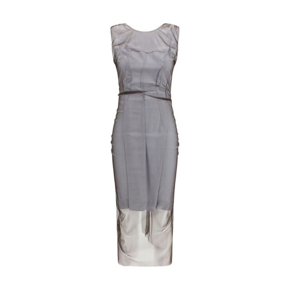 Maison Margiela Brown Polyamide Casual Women's Dress